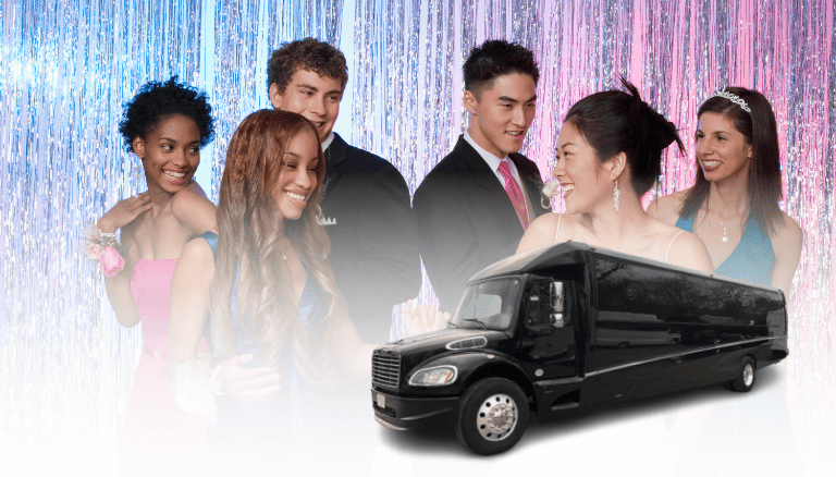 Prom Party Bus Service in Livermore