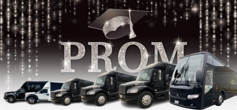 Prom Party Bus Service in San Roman