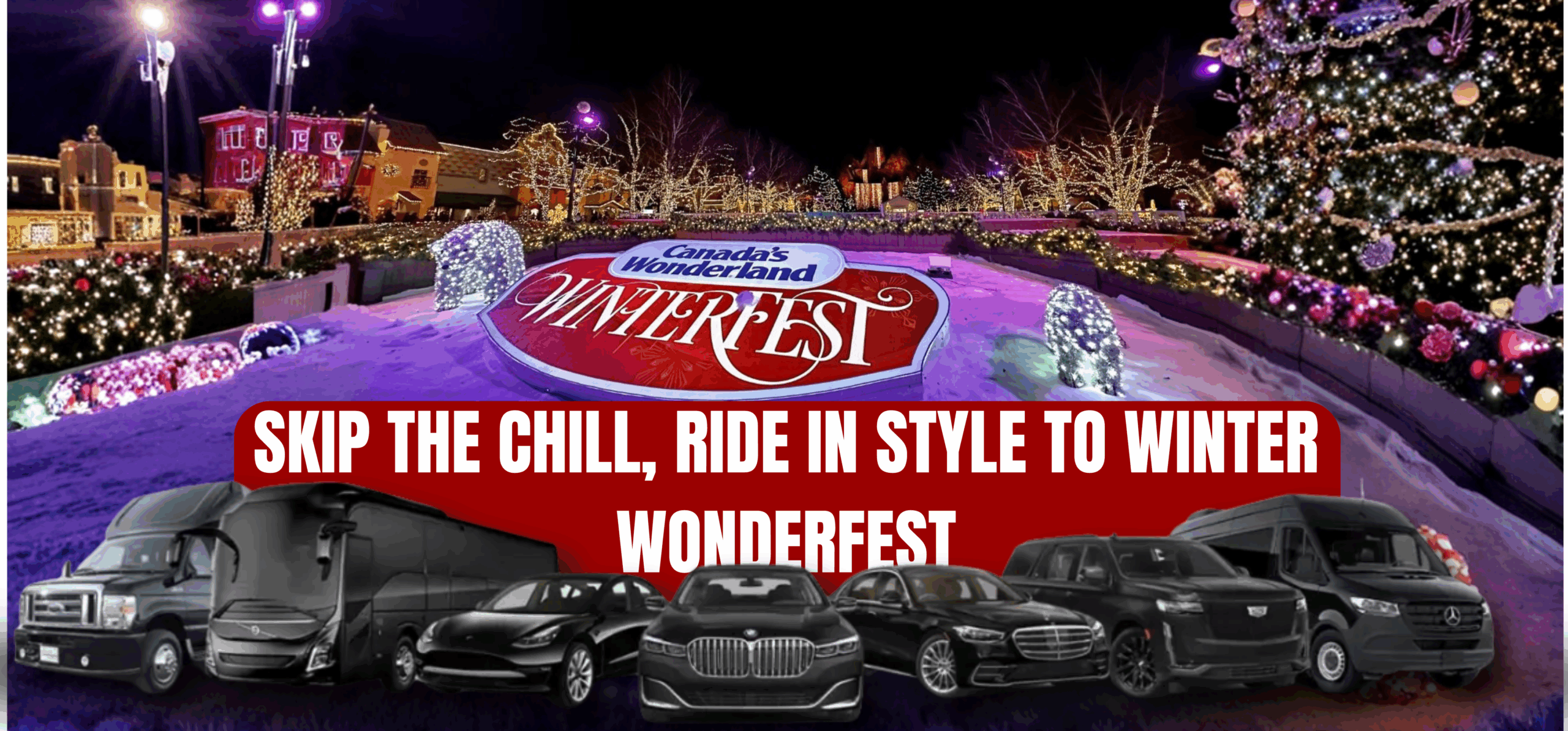 Winter Wonderfest Monterey Limo Service
